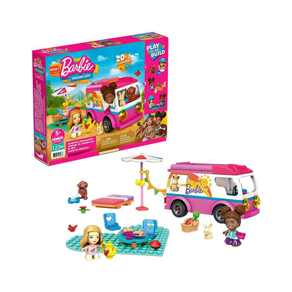 Mega Bloks Construx Barbie Adventure Dream Camper