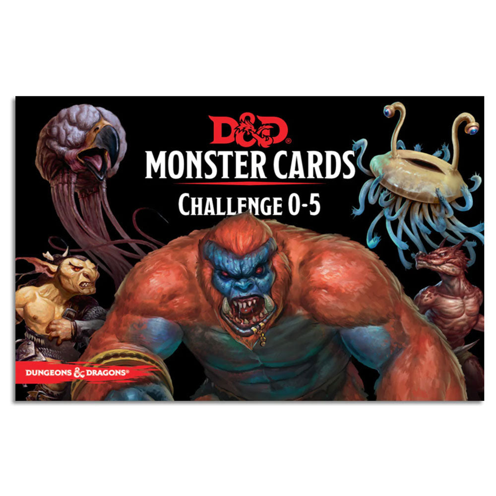 Cartes de sous-traitants Dungeons & Dragons