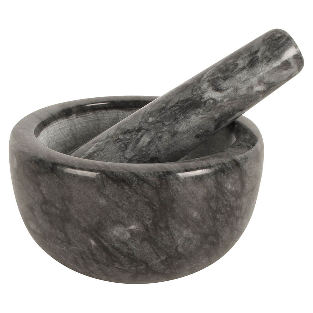 Carina Marble Mörtel & Pestle (12x12x7cm)