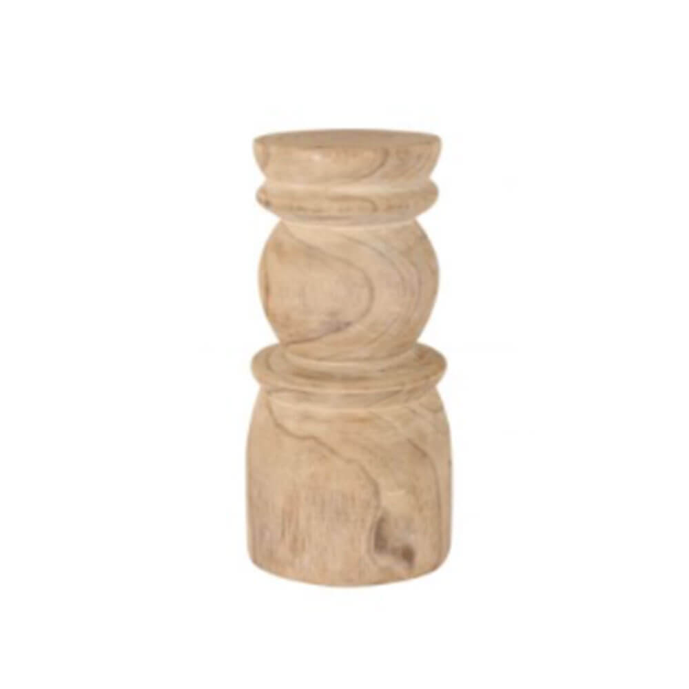 Kadek Wood Candle Stick (30 cmx13 cm)