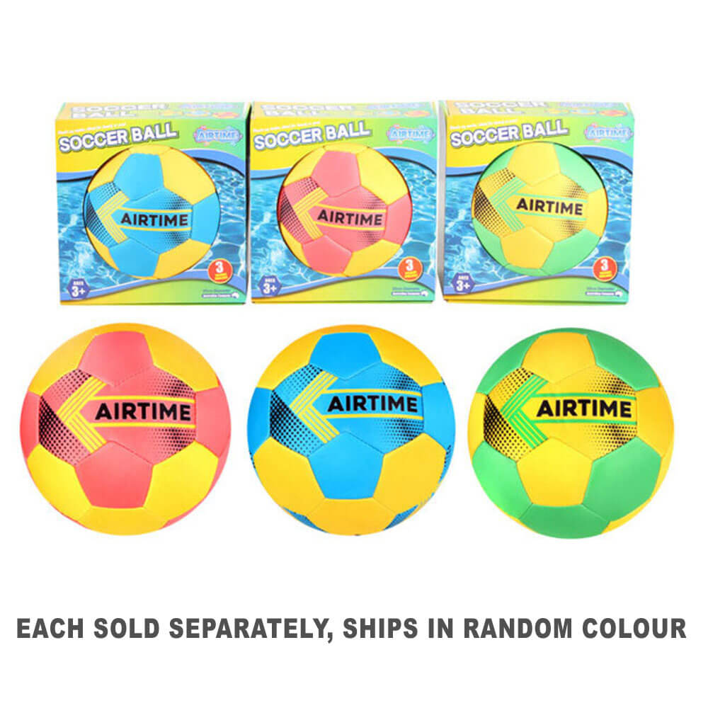 Airtime 3 Asst Neoprene Ball in Color Box 20cm