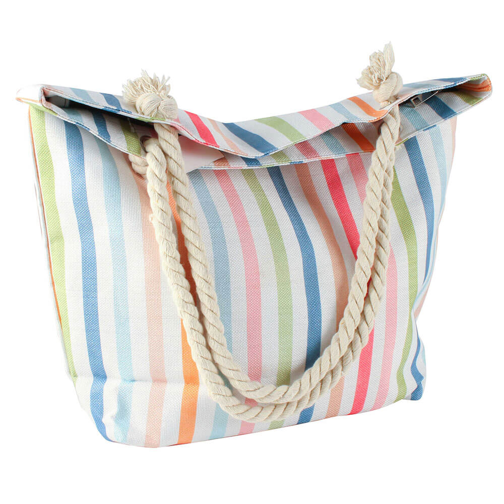 Strandtas met binnenzip (50x45x15cm)