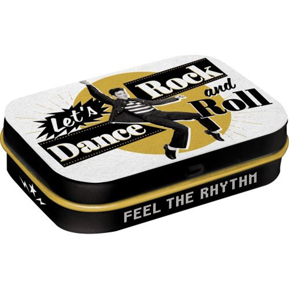 Nostalgic-Art Elvis Let's Dance Rock 'n' Roll Mint Box