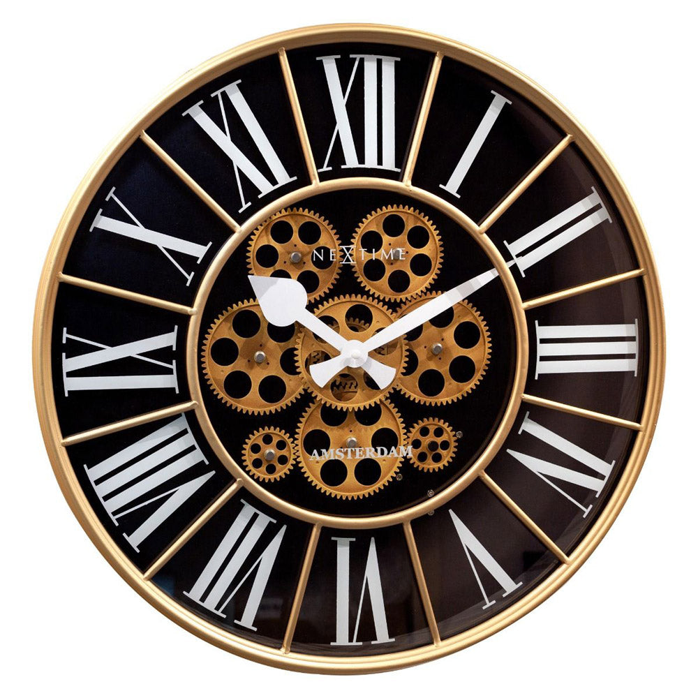 NeXtime William Wall Clock 50cm (Black)