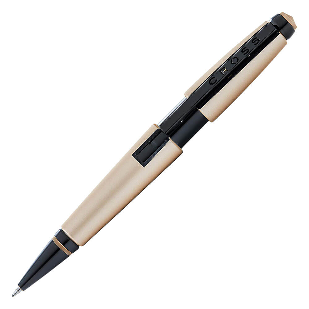 Tverrkant Rollerball Pen m/ svart PVD