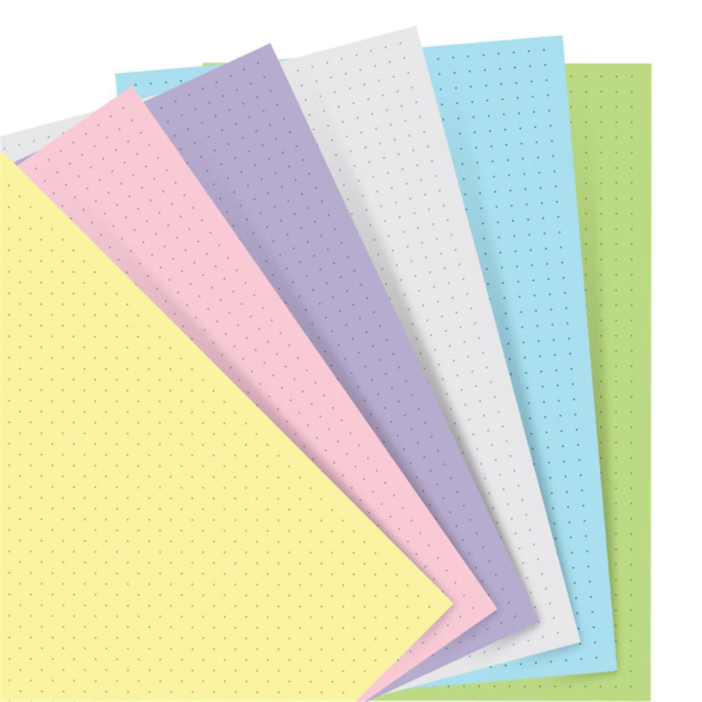 Filofax Pastel Pocket Notebook Recil 60pk