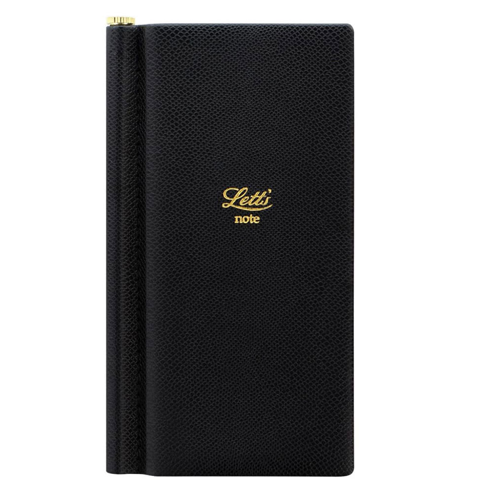 Letts Legacy Slim Pocket Notebook with Gold Pen