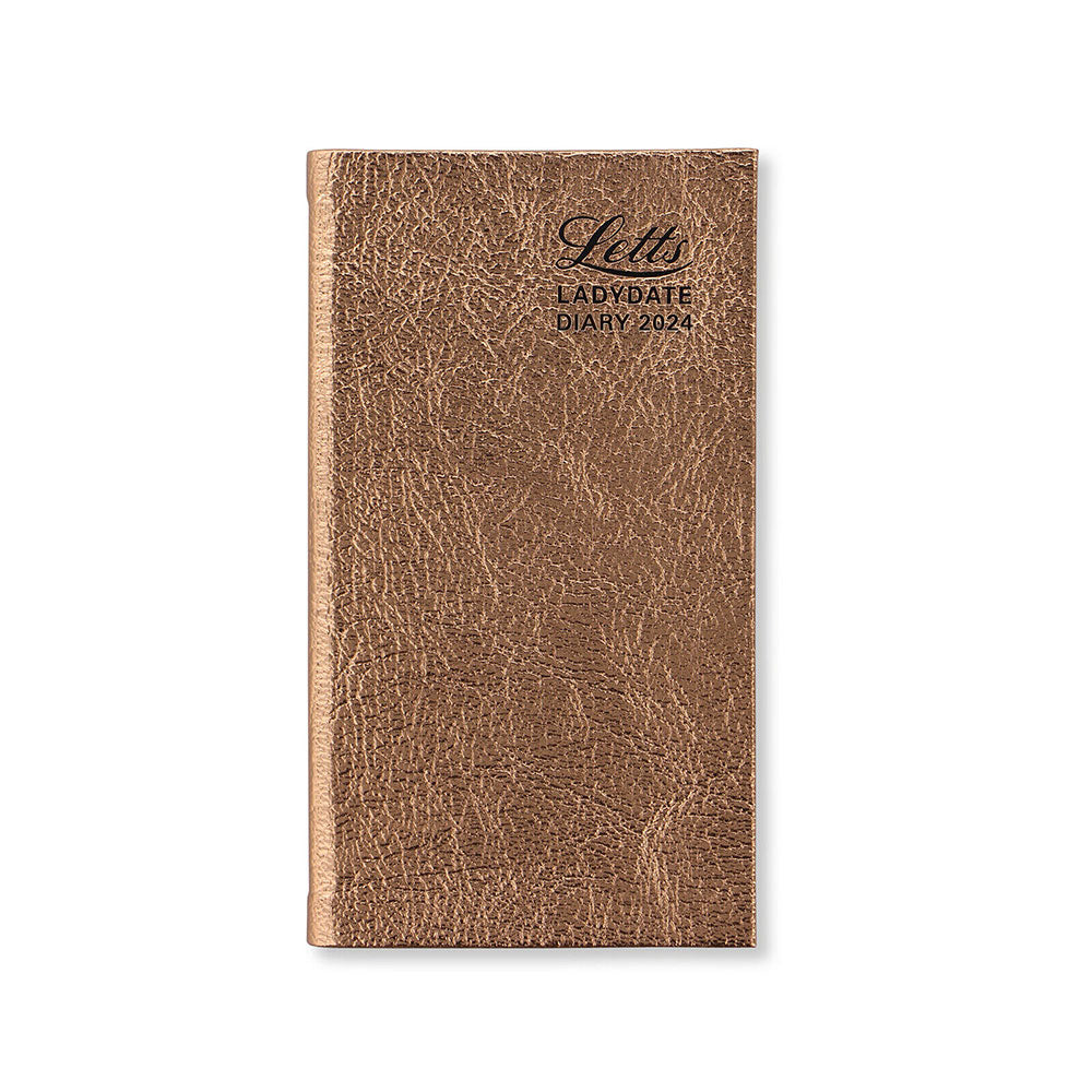 Letts 2024 Ladydate Pocket WTV Diary (Rose Gold)