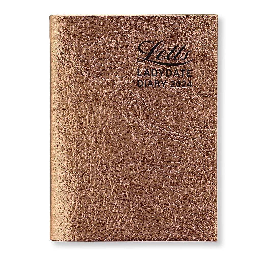 Letts 2024 Ladydate Pocket WTV Journal (or rose)