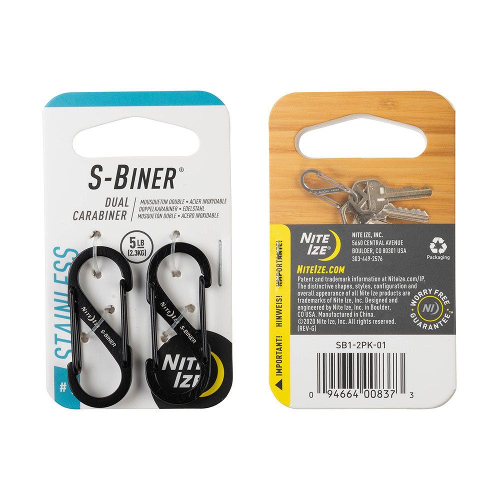 Nite ize s-biner taille 1 2pk