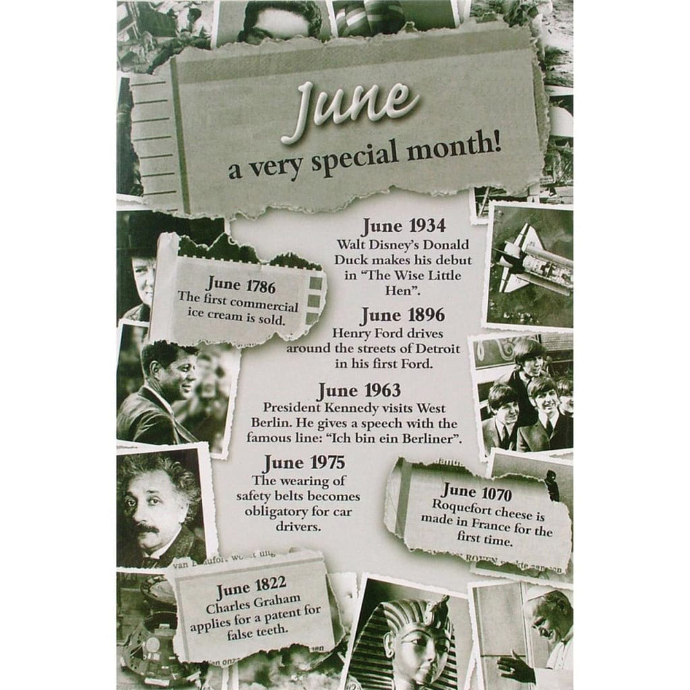 Month Chronicle Card