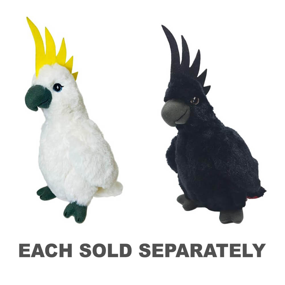 Eco Buddies Cockatoo Plush Toy 25 cm