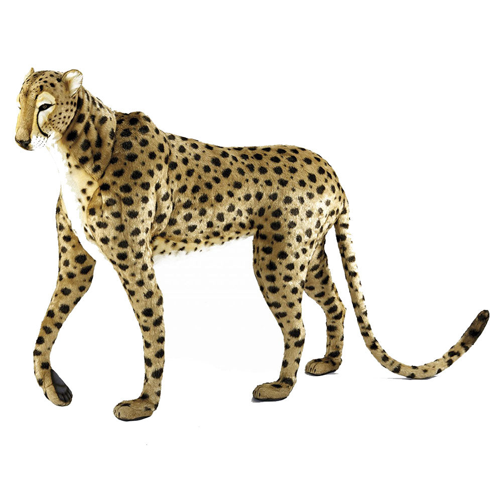 Standing Jacquard Cheetah Plush Toy 125cm