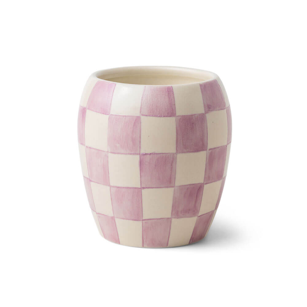 Buque de porcelana a cuadros de Checkmate 11oz