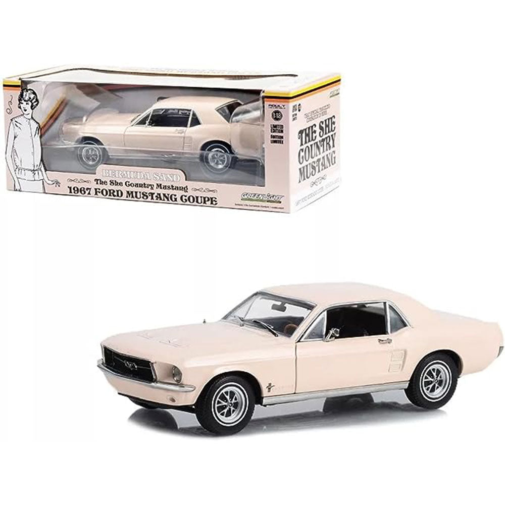 1967 Ford Mustang Coupe 1:18 Modelo Car