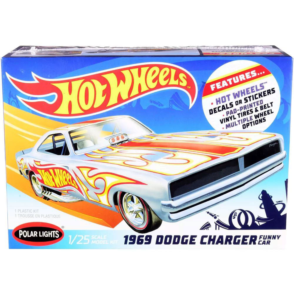 1969 Dodge Charger Funny Car 1:25 Modelo Kit