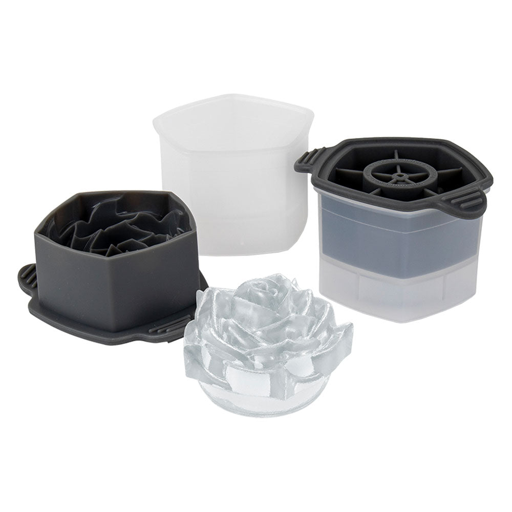 Tovolo Rose Ice Mould 2pcs (Charcoal)