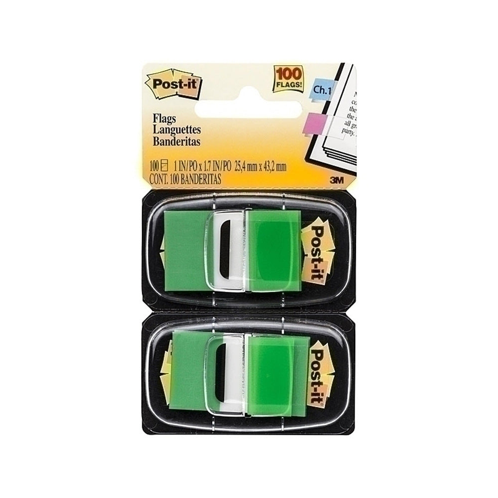 Post-it 2-pacote 25x43mm sinalizadores (caixa de 6)