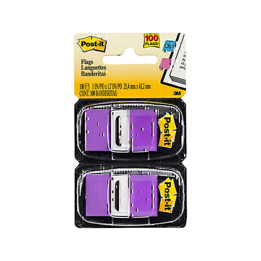 Post-it 2-pacote 25x43mm sinalizadores (caixa de 6)