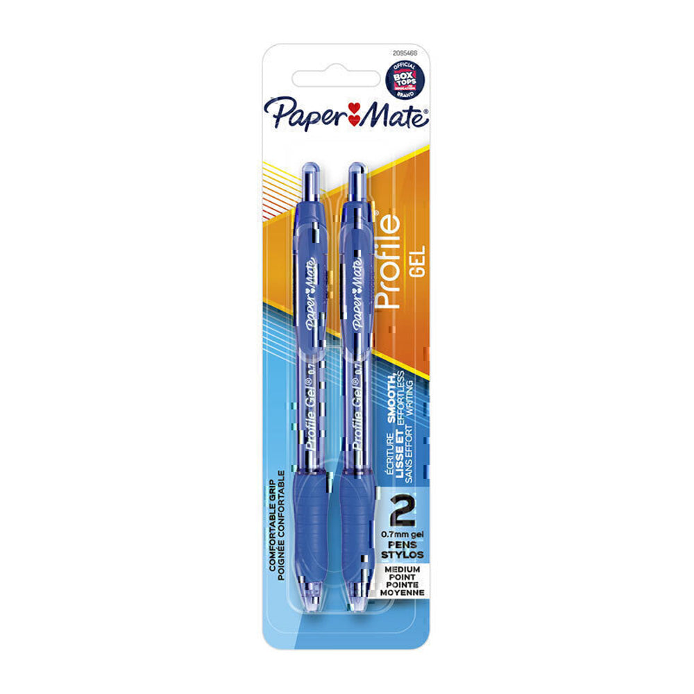 PM Profile Retractable Gel Pen 0.7mm 2pk (Box of 6)