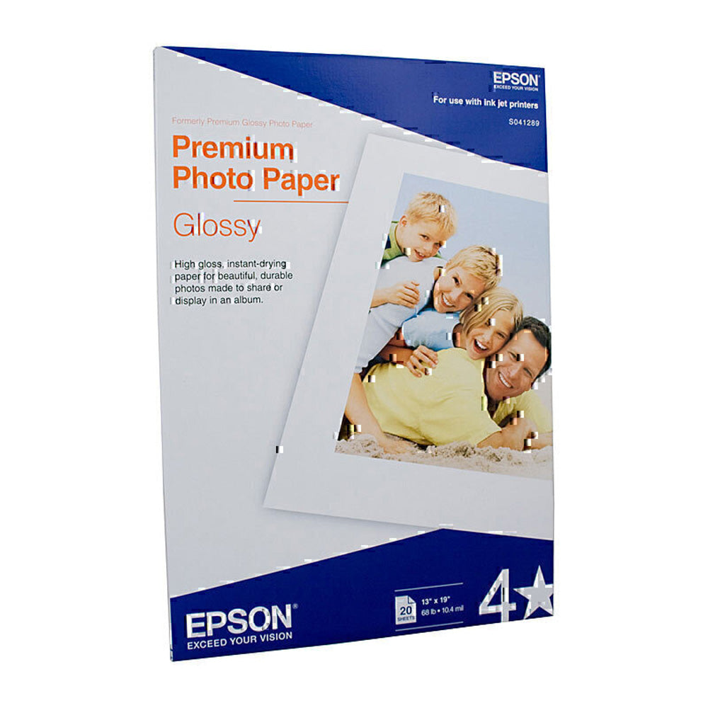 Epson Premium Glossy Photo Paper 20 stc