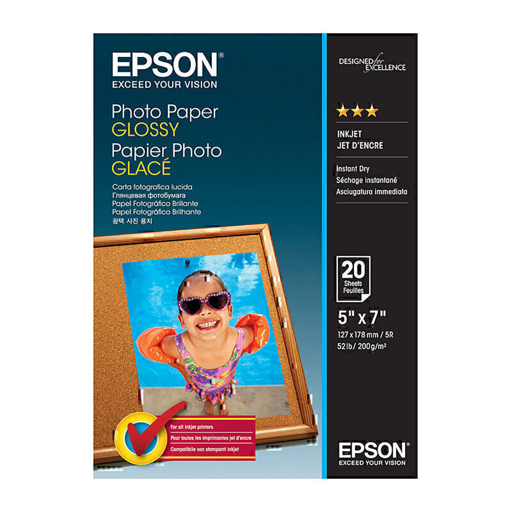 Epson glanzend fotopapier 20 stc