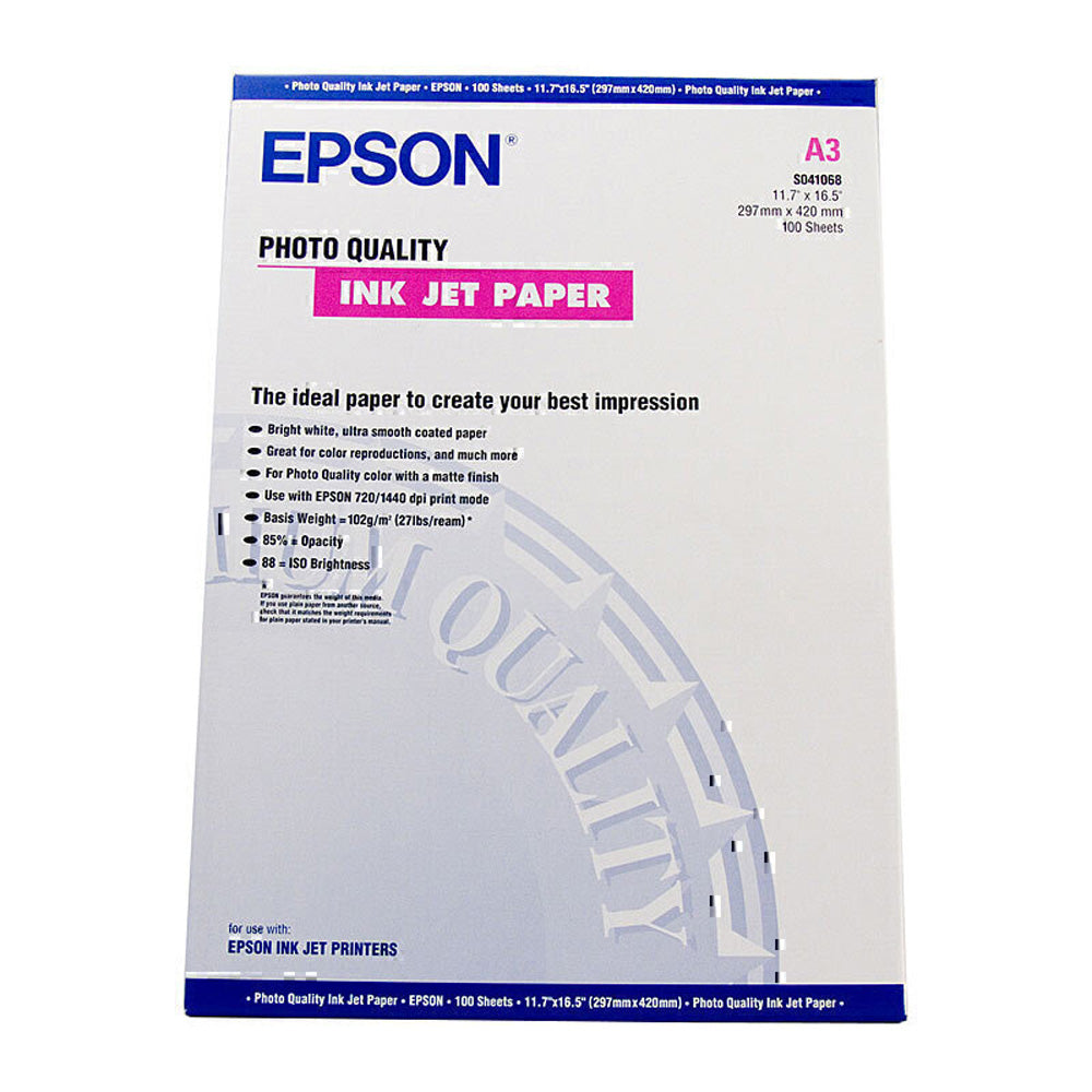 Epson Ink Jet Photo Paper 100pc