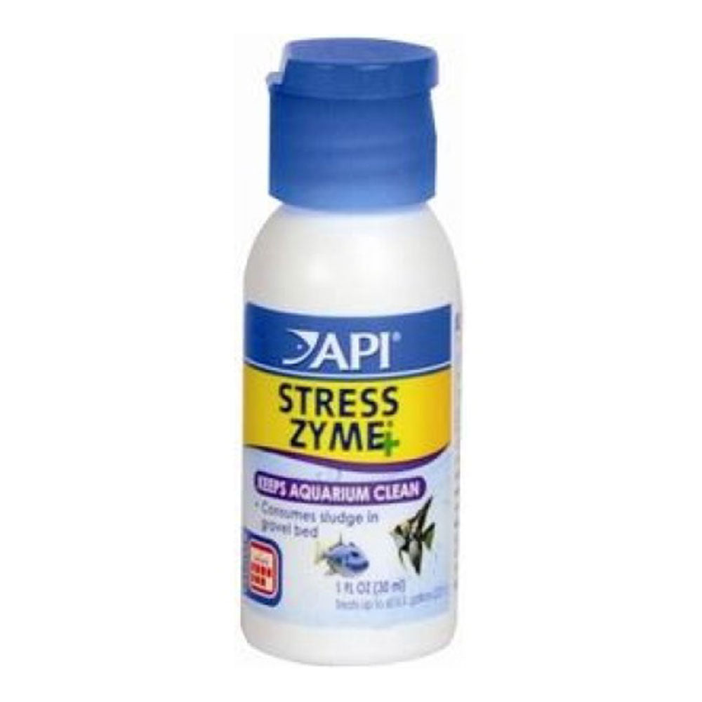 Solução de limpeza de aquário Zyme API Stress Zyme