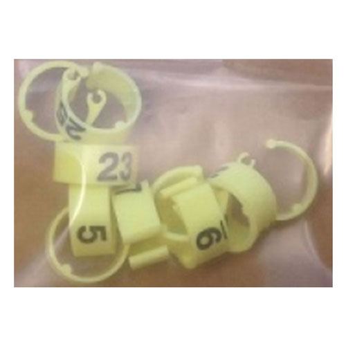 Plastic Numbered Pigeon Leg Rings