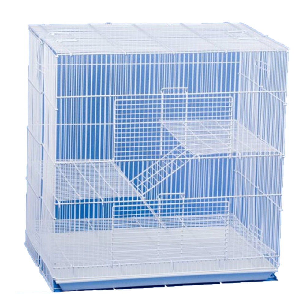 Rat Cage med 2 plattformar (60x40x60cm)