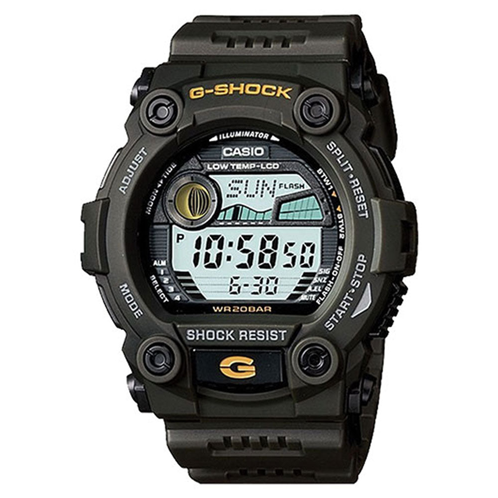 Reloj de la banda de resina de Tide Casio G-Shock