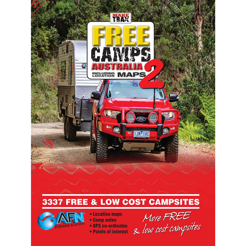 Make Trax #2 Free Camps Australia with Locations Map