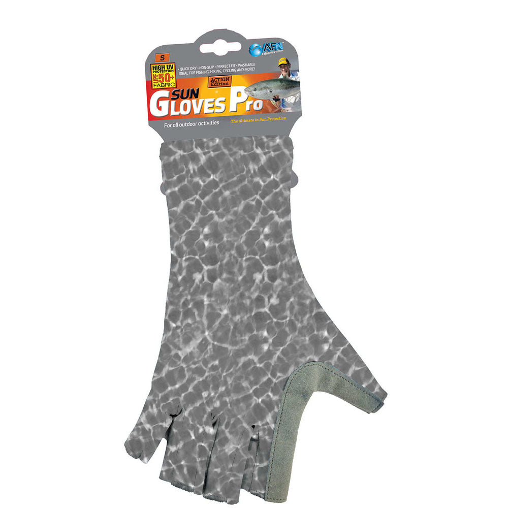 Water Print Sun Glove Pro (Grey)