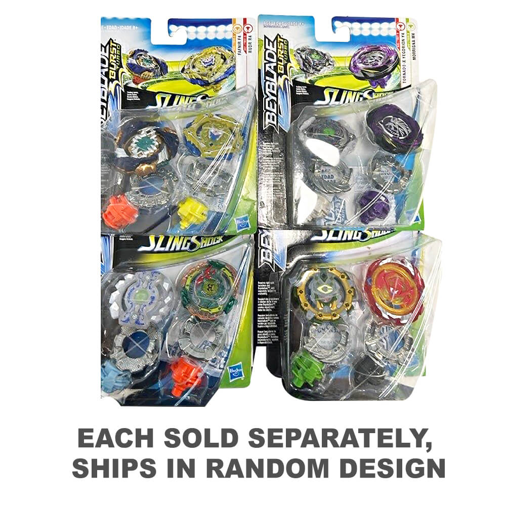  Burst Turbo Beyblade Slingshock Doppelpack