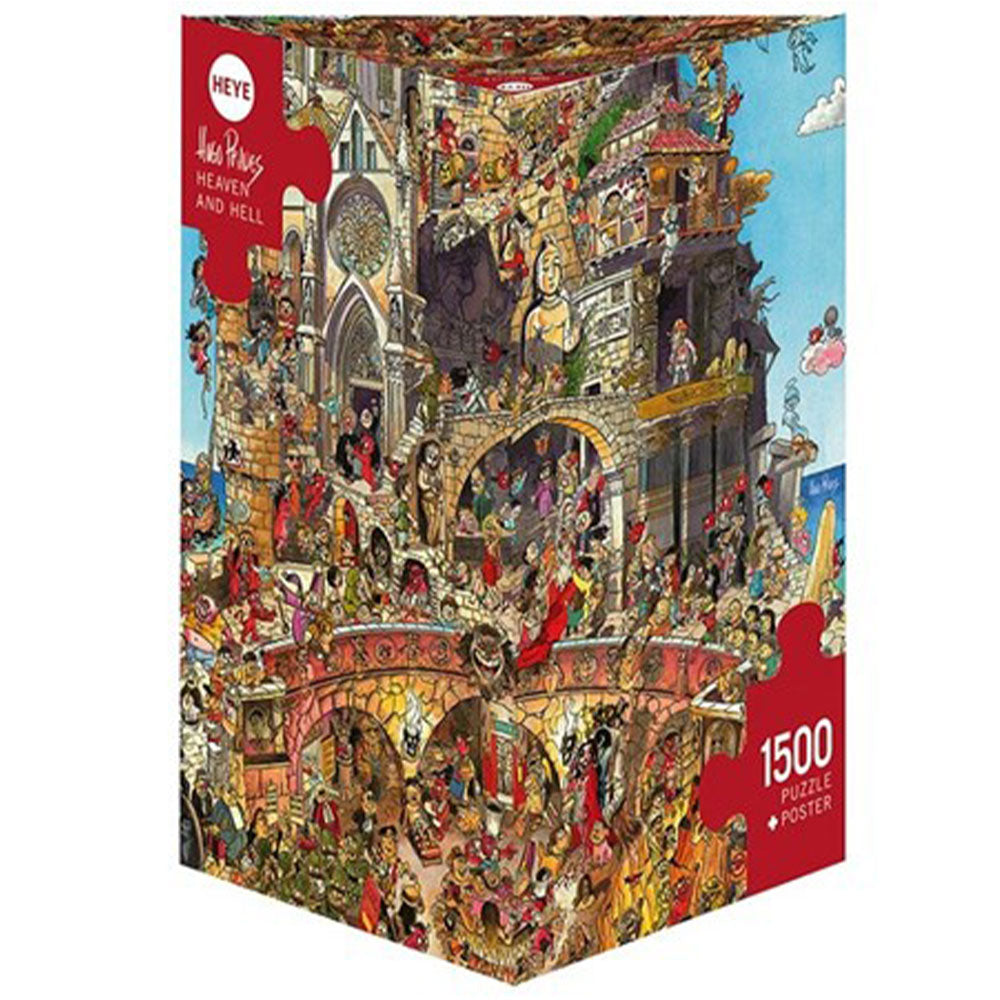 Heye Prakes Triangular Jigsaw Puzzle 1500pcs