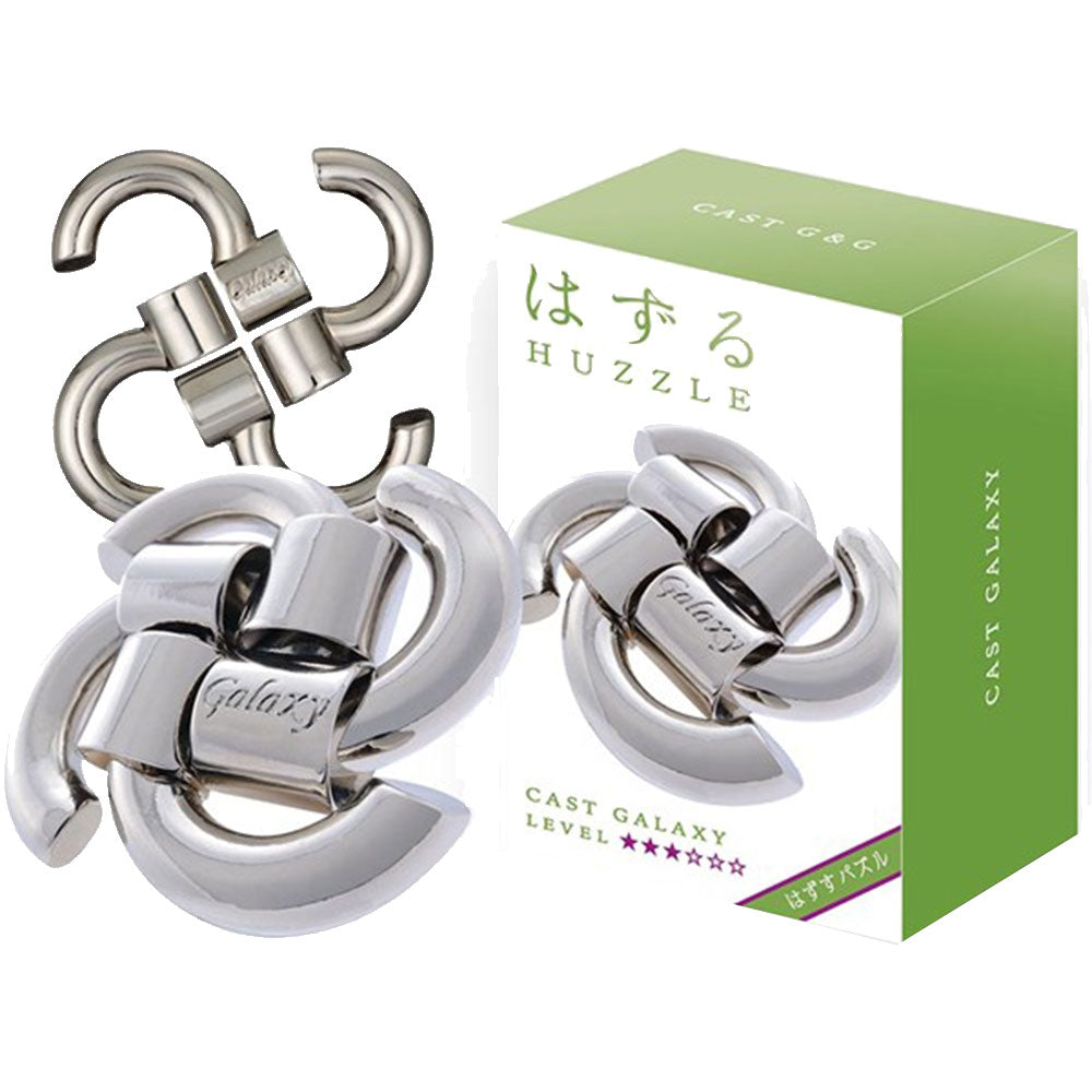 Hanayama L3 CAST HUZZLLE Brain Teaser Puzzle