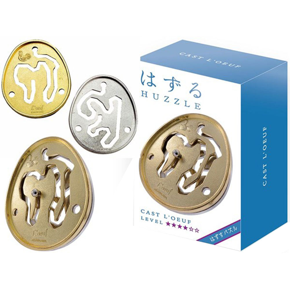 Hanayama L4 Cast Huzle Brain Teaser Puzzle