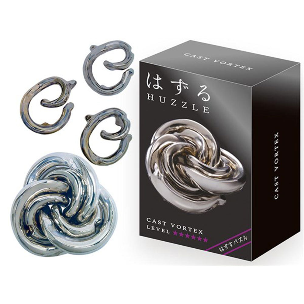 Hanayama L6 kastede Huzzle Brain Teaser -puslespil