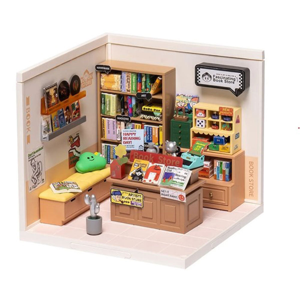 Superstore de plástico de bricolaje en miniatura