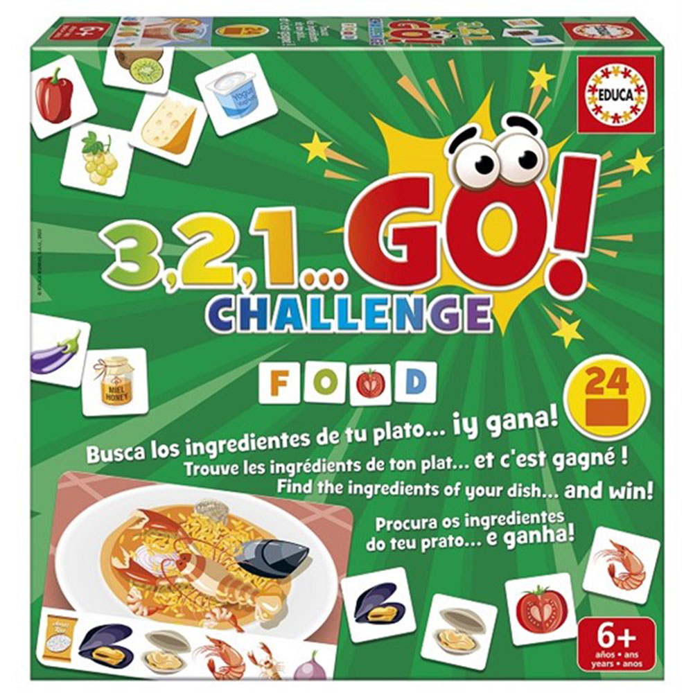 Educa 3,2,1 go Challenge Game