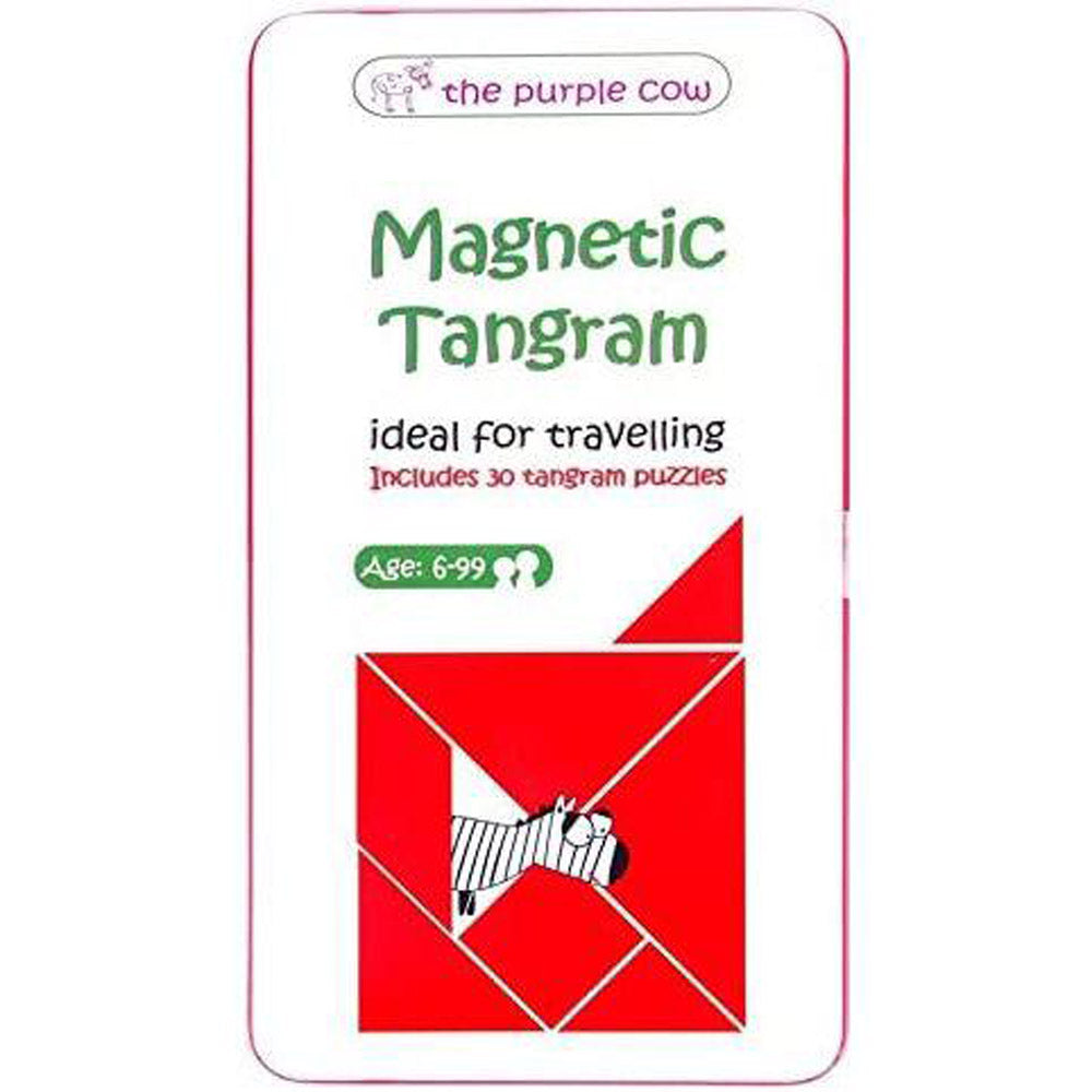 The Purple Cow Magnetic Game in Tin