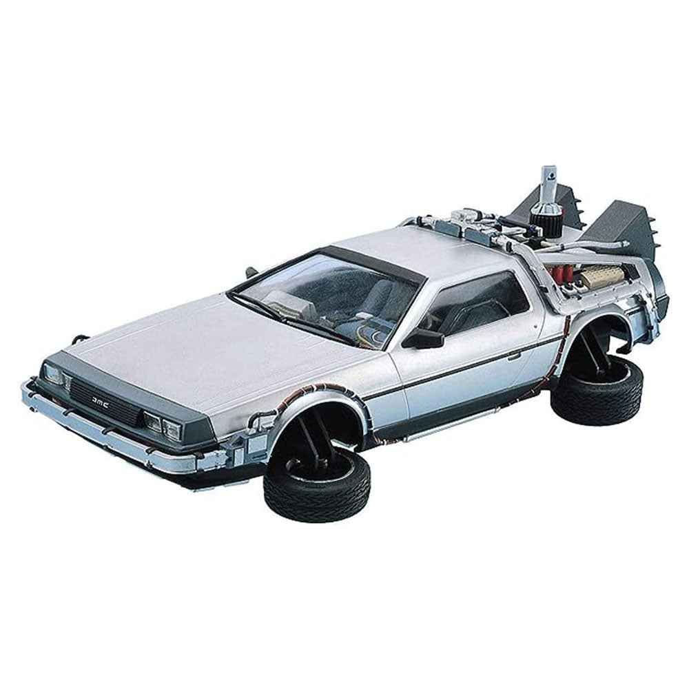 Aoshima de volta ao futuro modelo DeLorean 1/24