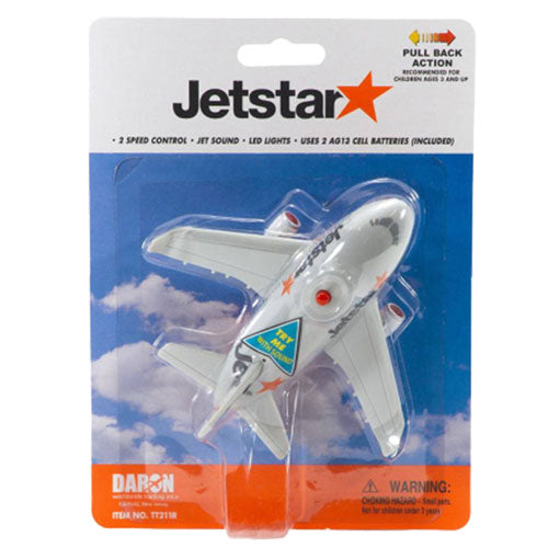 Toytech Qantas Jetstar Pull-Back w/ Lights and Sound