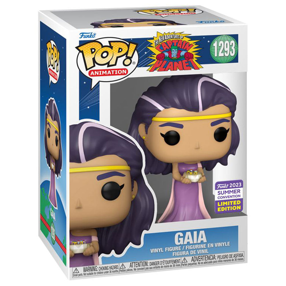 Captain Planet Gaia SDCC 2023 US Exclusive Pop! Vinyl