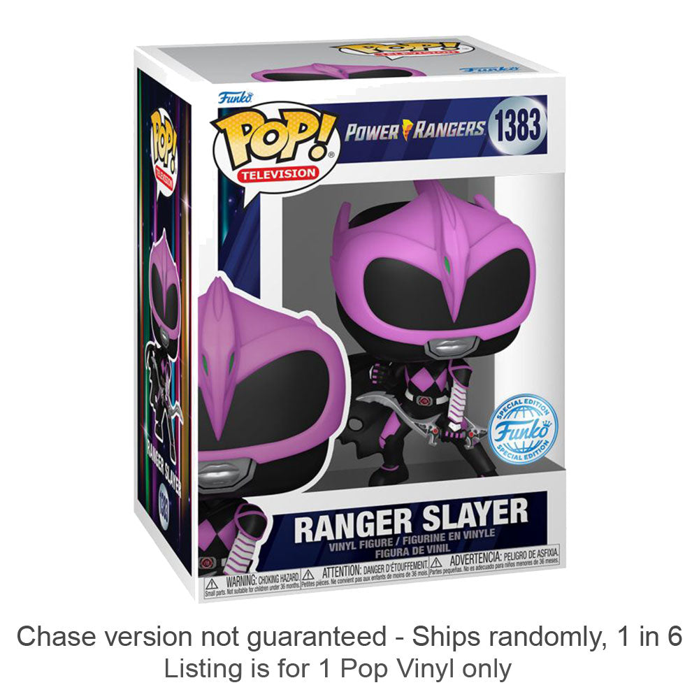 Power Rangers Ranger Slayer US Pop! Vinyl Chase Ships 1 in 6