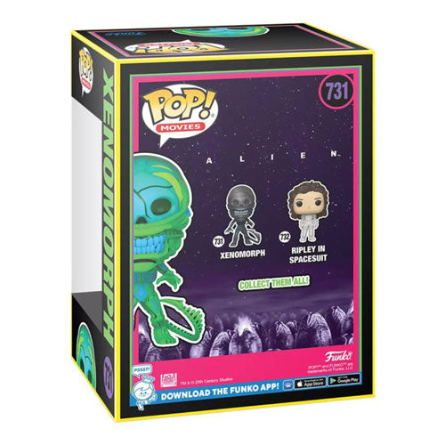 Alien Xenomorph US Exclusive Blacklight Pop! Vinyl