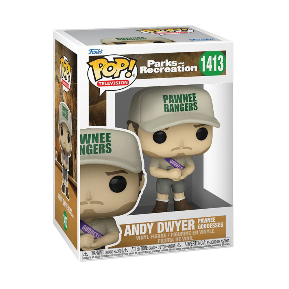 Parks & Recreation Andy Dwyer Pawnee Goddesses Pop! Vinyl