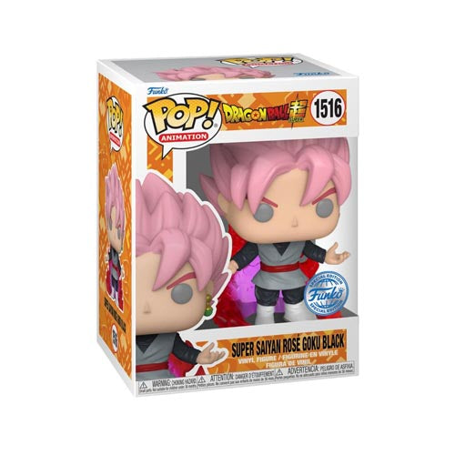 Dragonball Super Goku Rose Black US Exclusive Glow Pop Vinyl