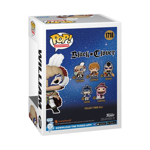 Black Clover William Pop! Vinyl