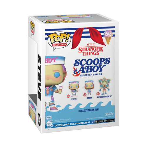 Stranger Things Steve (Scoops Ahoy) Pop! Vinyl